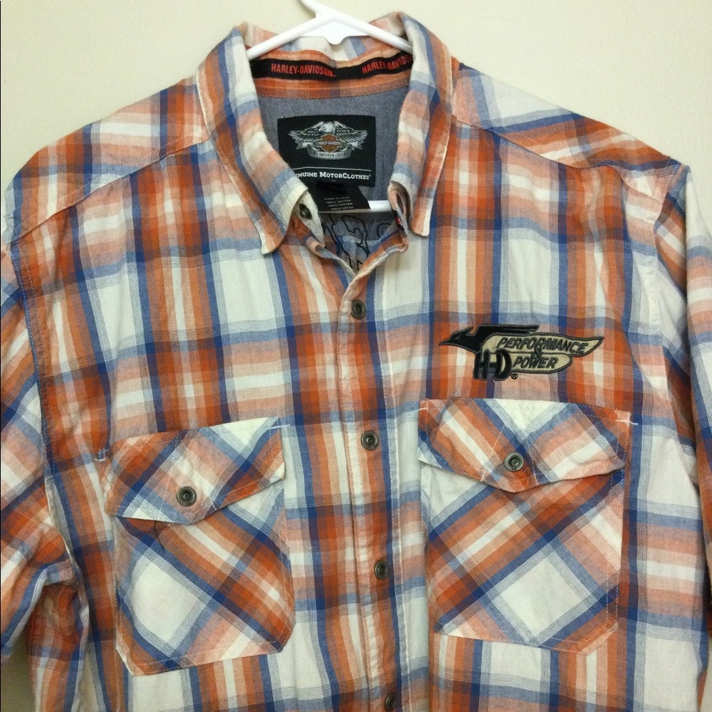 HARLEY DAVIDSON VINTAGE Men’s Shirt ❤️ - Picture 2 of 14